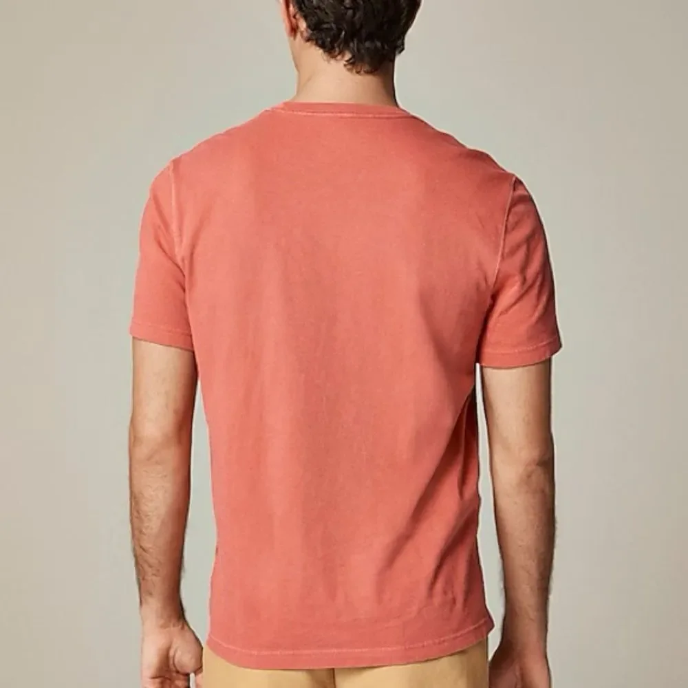 J. Crew Men Slim slub cotton garment-dyed T-shirt Short Sleeve NWT